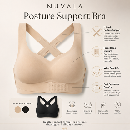 Nuvala Align: Posture Correcting Bra