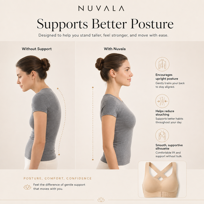 Nuvala Align: Posture Correcting Bra