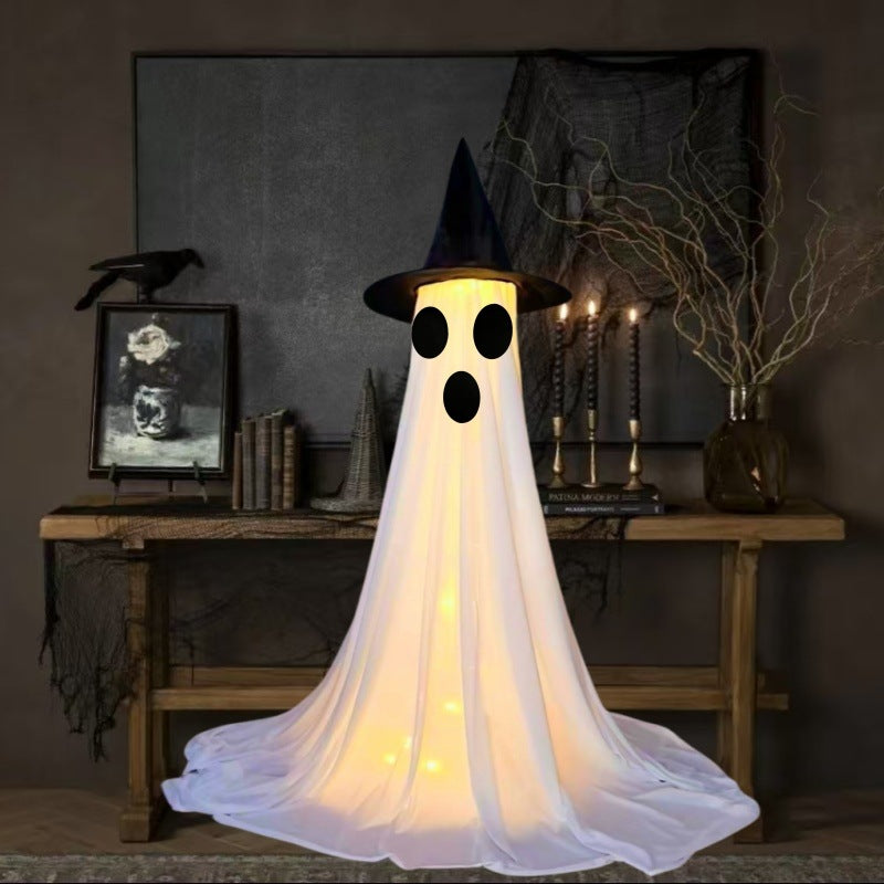Nuvala Wisp light-up porch ghost, photo 6