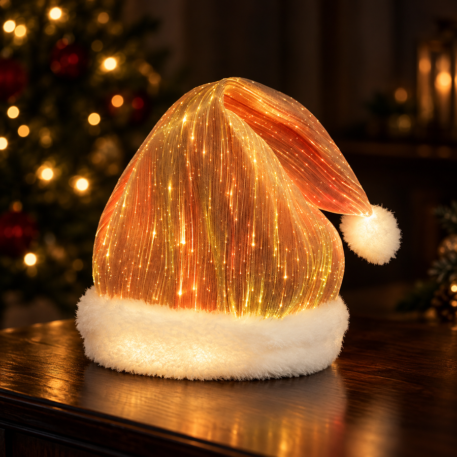 Color-changing Santa hat
