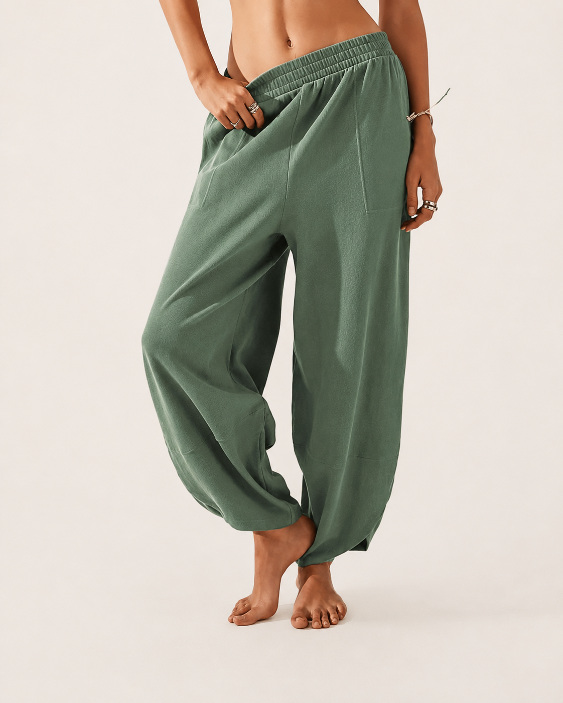 Nuvala Drift: Wide-Leg Palazzo Pants with Pockets