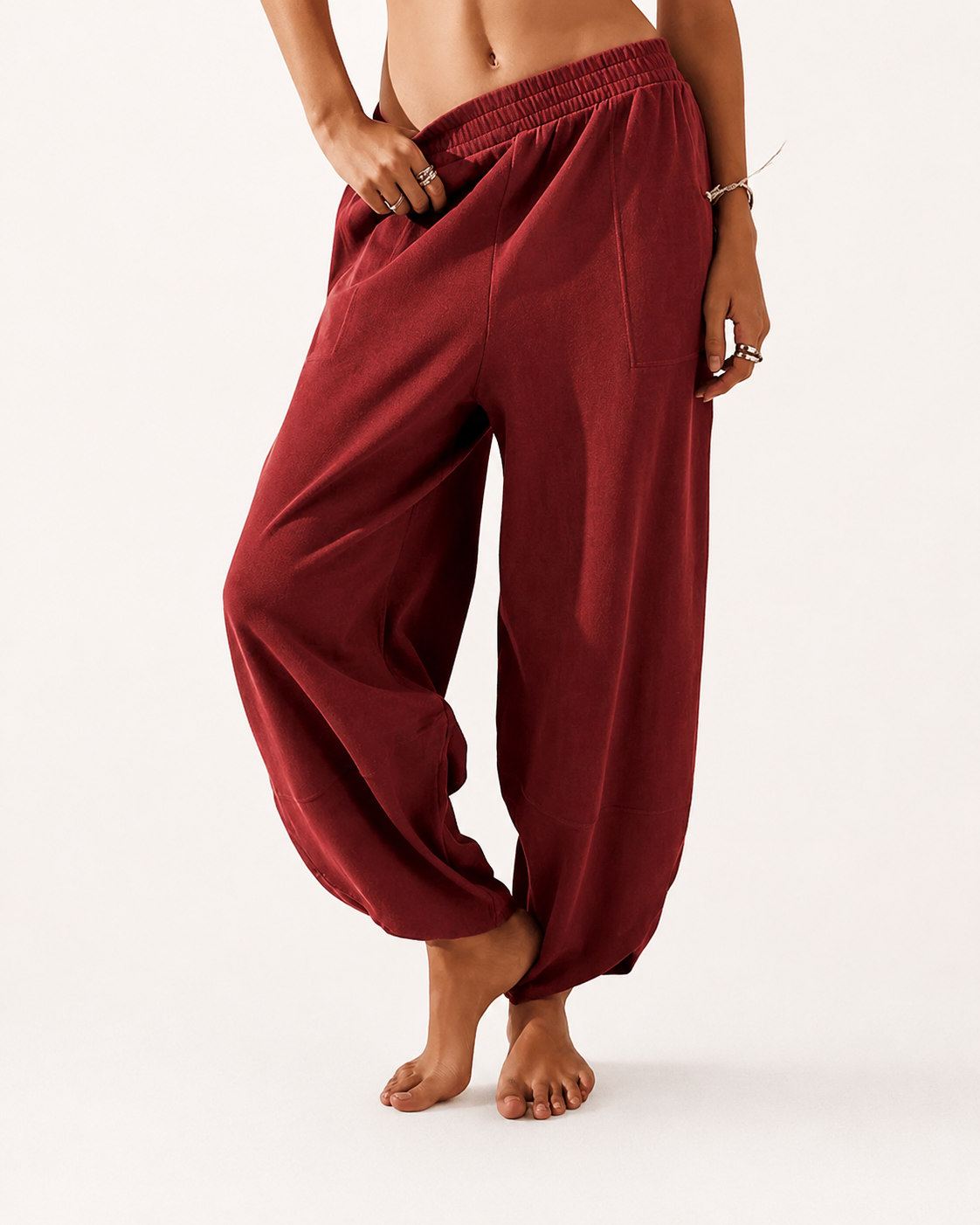 Nuvala Drift: Wide-Leg Palazzo Pants with Pockets
