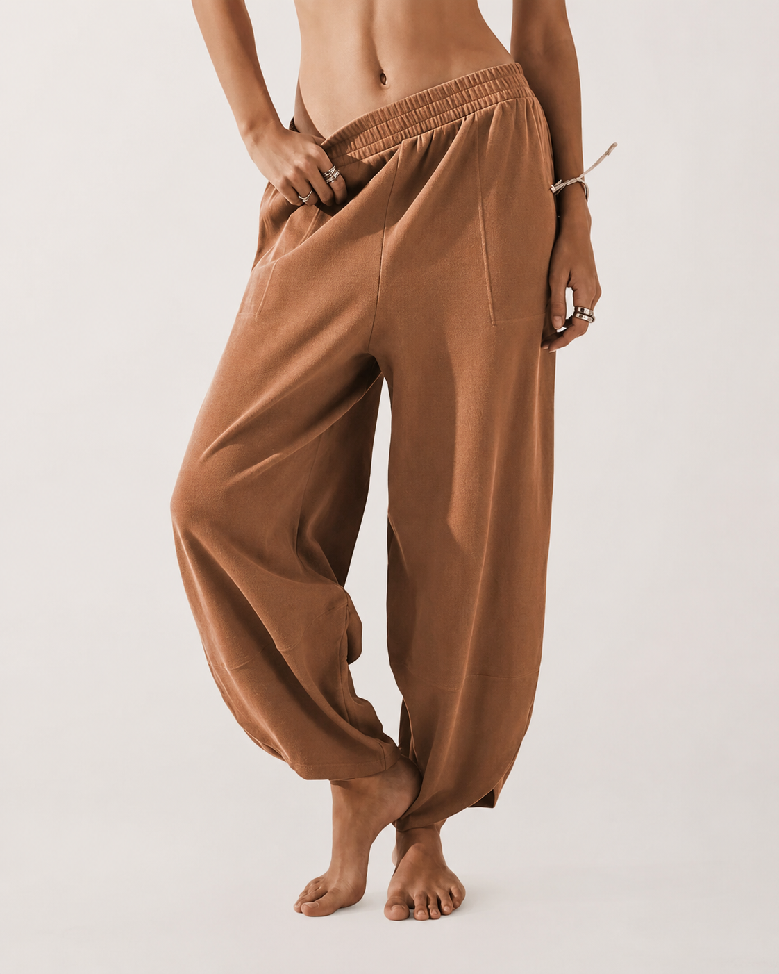 Nuvala Drift: Wide-Leg Palazzo Pants with Pockets