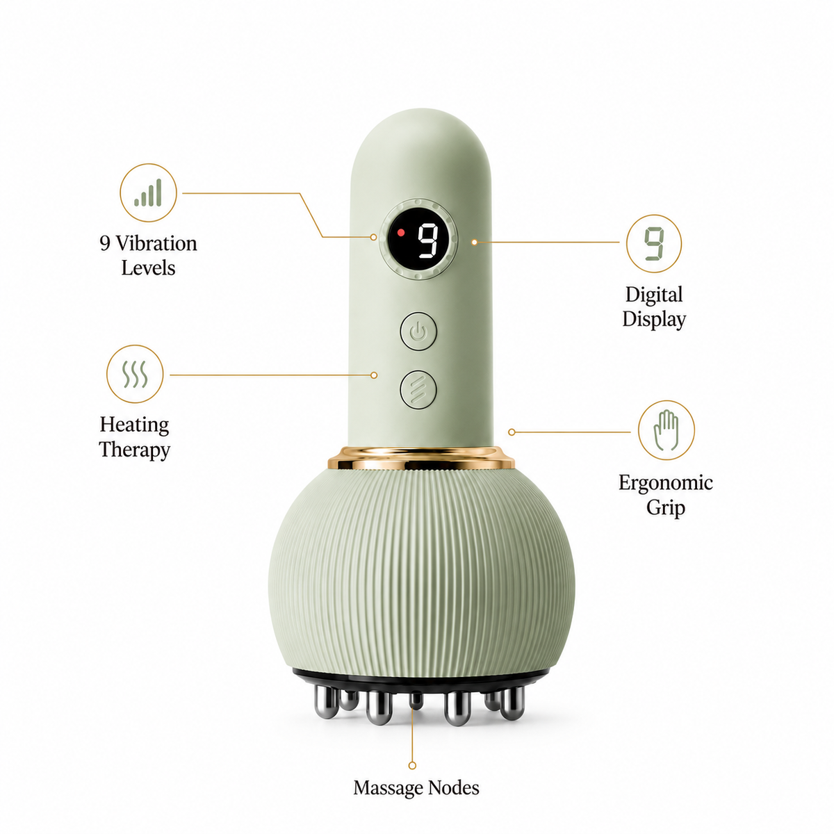 Nuvala: Vibrating Lymphatic Drainage Massager